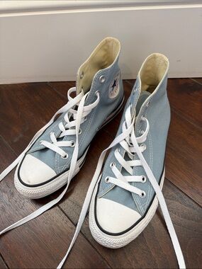 Converse Light Blue All-Star High-Top Sneakers